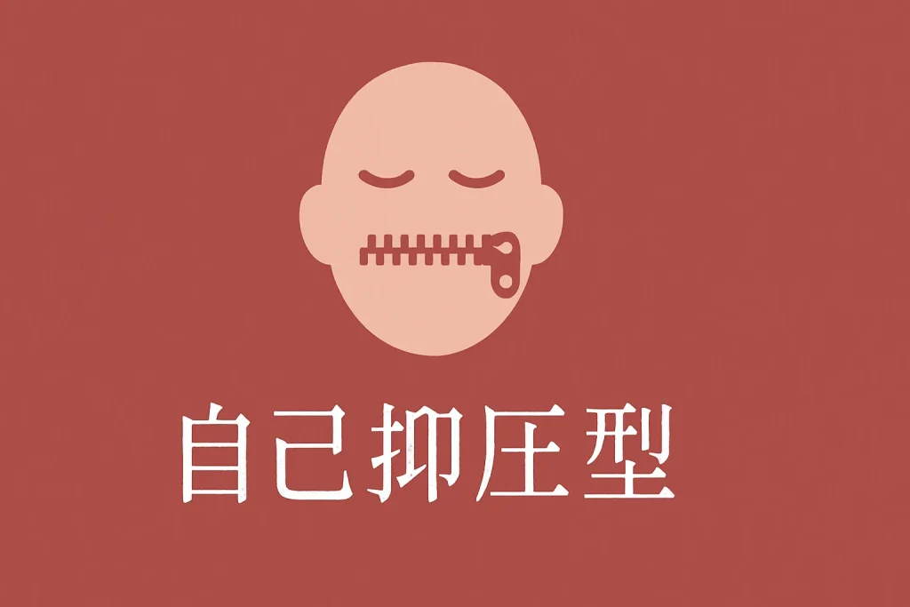 自己抑圧型