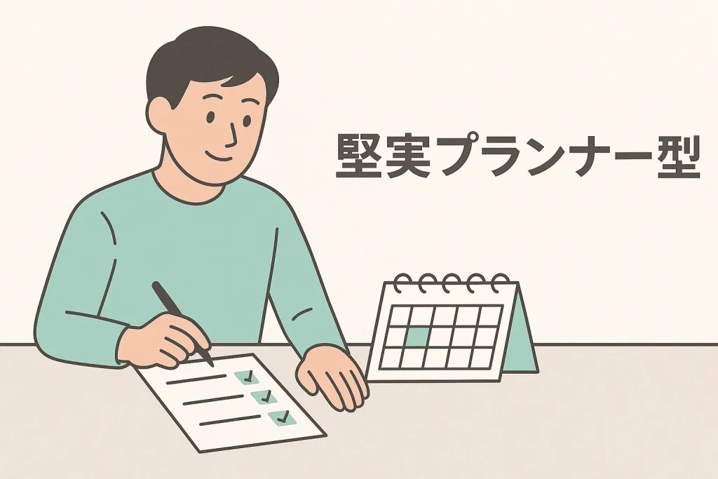 堅実プランナー型