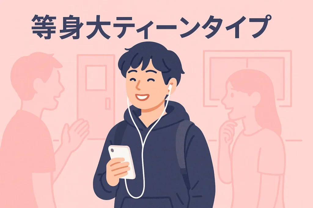 等身大ティーンタイプ