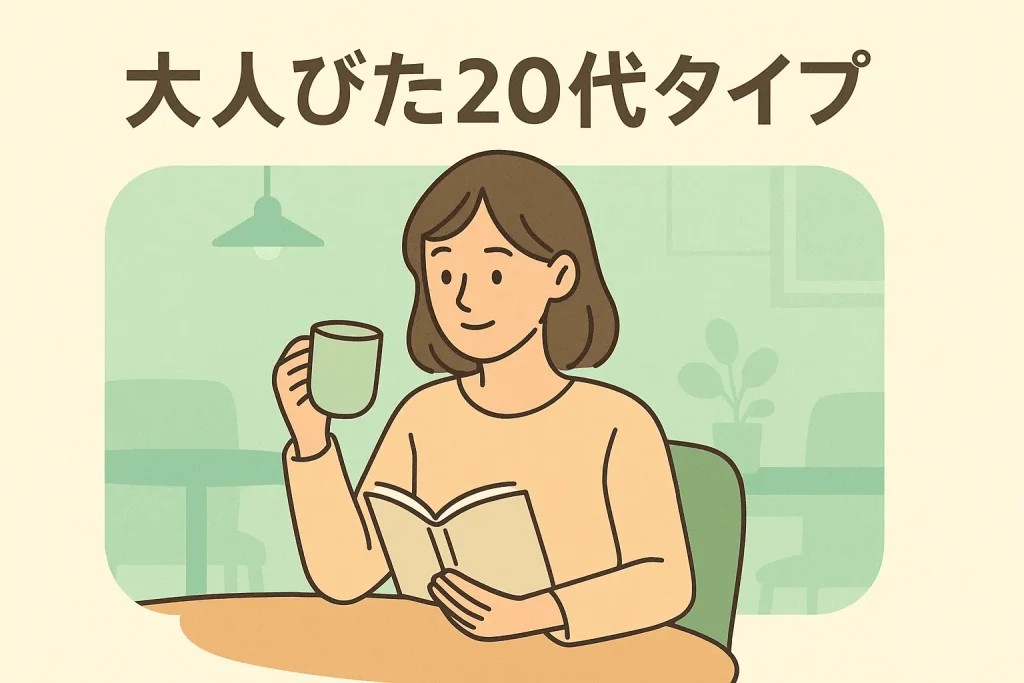 大人びた20代タイプ