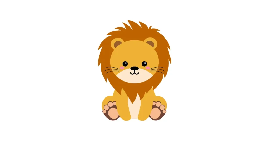 草原の王者、威風堂々としたライオン