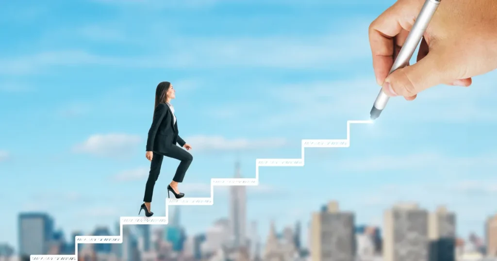 独立したキャリアウーマン